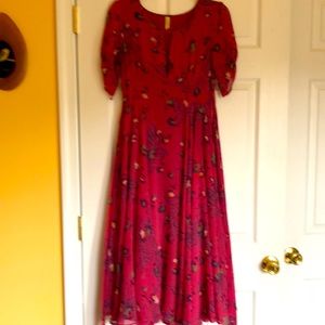 Free People flowy maxi dress.